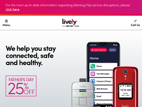 'lively.com' screenshot