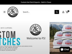 f5designshop.com homepage screenshot