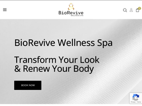 biorevivespa.com homepage screenshot