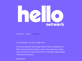 'hello.com' screenshot