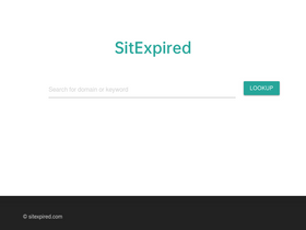 'sitexpired.com' screenshot
