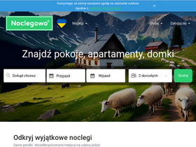 'noclegowo.pl' screenshot