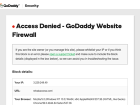 'rehabaccess.com' screenshot