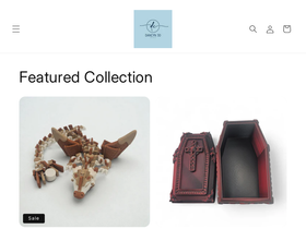 dancyn3dprints.com homepage screenshot