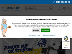 'rehashop.de' screenshot