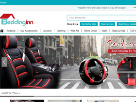'beddinginn.com' screenshot