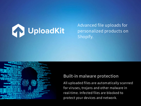 UploadKit Demo website screenshot