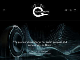 qadiri.co.za homepage screenshot