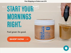 'bubsnaturals.com' screenshot