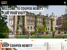 'cooperhewitt.org' screenshot