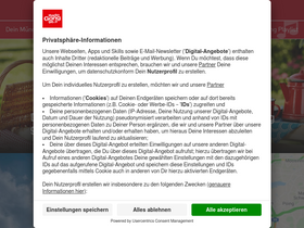 'radiogong.de' screenshot