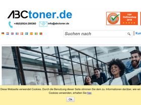 'abctoner.de' screenshot