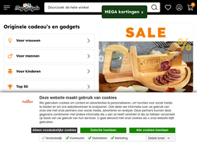 'megagadgets.nl' screenshot
