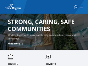 'york.ca' screenshot