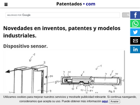 'patentados.com' screenshot