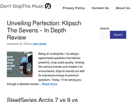 dontstopthismusics.com