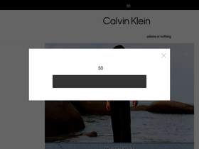 'calvinklein.cn' screenshot