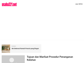 'usaha321.net' screenshot
