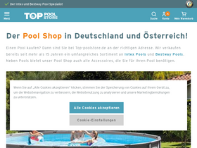 'top-poolstore.de' screenshot
