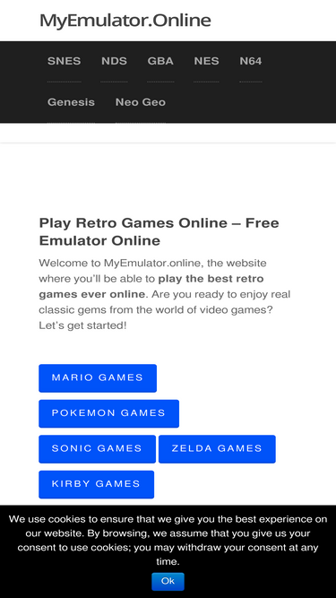 Play Retro Games Free Online