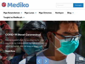 'mediko.ph' screenshot