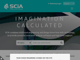 'scia.net' screenshot