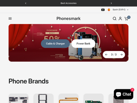 phonesmark.com homepage screenshot