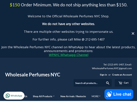 amitperfumes.com homepage screenshot
