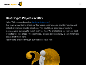 'bestcrypto4u.com' screenshot