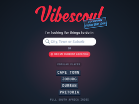 'vibescout.com' screenshot