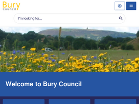 'bury.gov.uk' screenshot