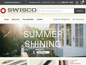 'swisco.com' screenshot