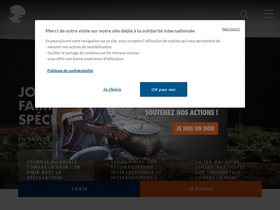 'ccfd-terresolidaire.org' screenshot