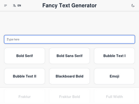 'exotictext.com' screenshot