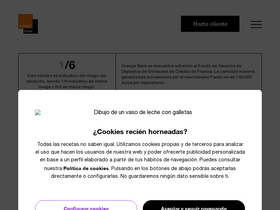 'orangebank.es' screenshot