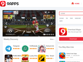 '9apps.com' screenshot