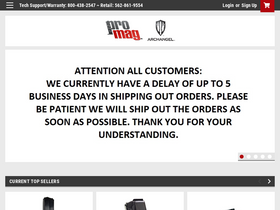 'promagindustries.com' screenshot
