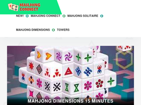 'mahjong-connect.org' screenshot