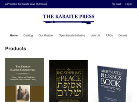 thekaraitepress.com homepage screenshot