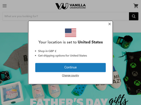 'vanillaunderground.com' screenshot