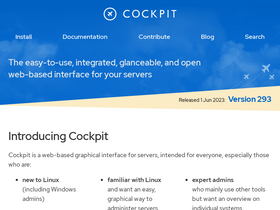 'cockpit-project.org' screenshot