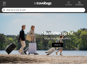 'travelbags.nl' screenshot