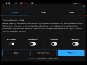 'bottecchia.com' screenshot