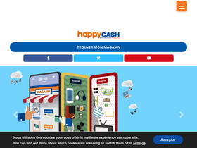'happycash.fr' screenshot