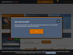 'deportesonline.com' screenshot