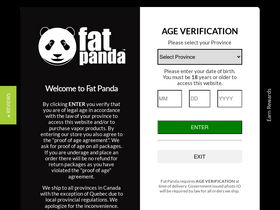 'fatpanda.ca' screenshot