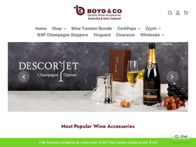 boydandco.com.au homepage screenshot