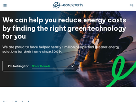 'theecoexperts.co.uk' screenshot