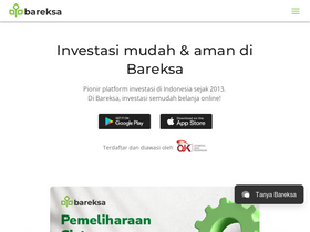 'bareksa.com' screenshot
