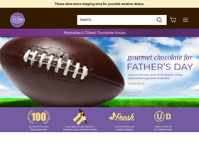 'li-lacchocolates.com' screenshot